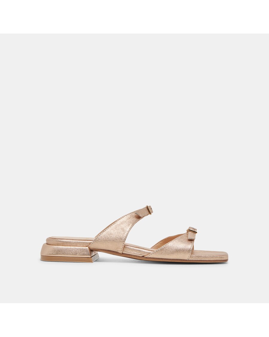 Dolce Vita LAVERN SANDALS GOLD METALLIC LEATHER