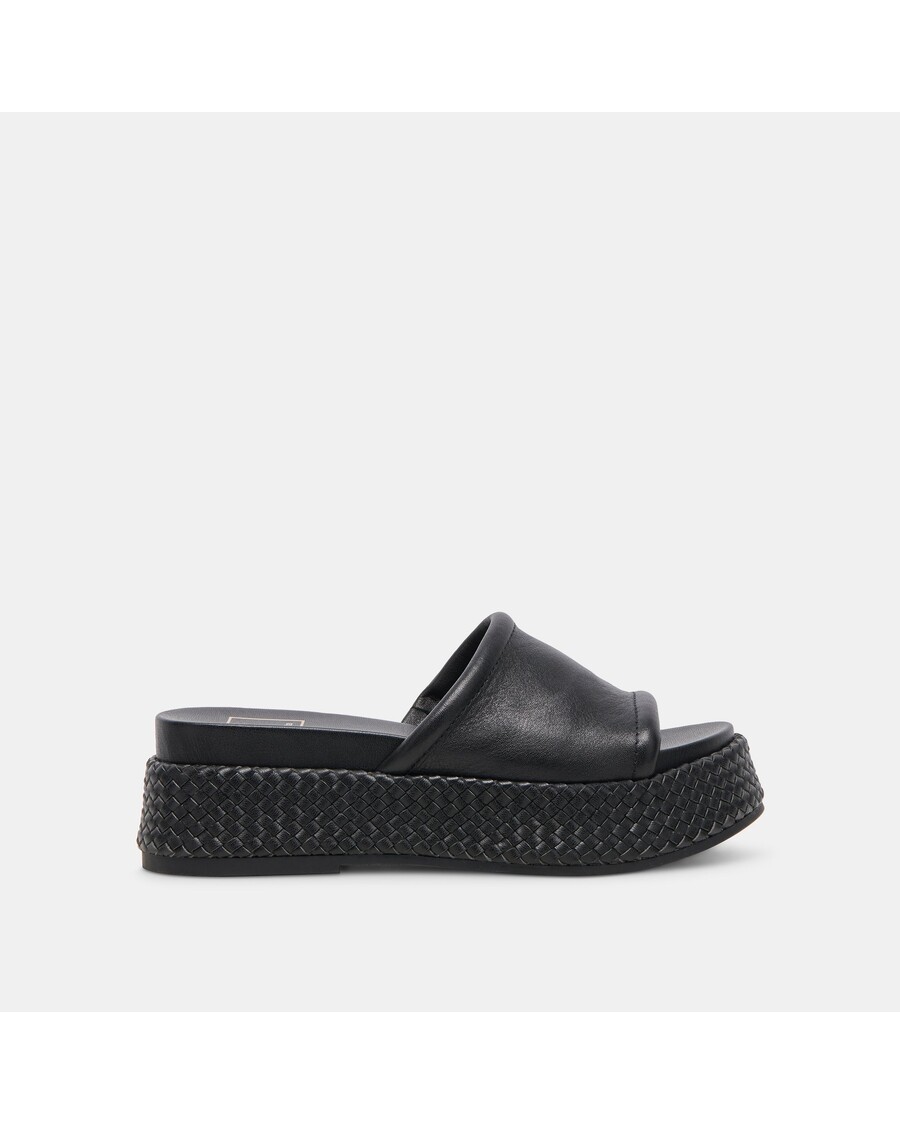 Dolce Vita WIMSYN SANDALS BLACK LEATHER