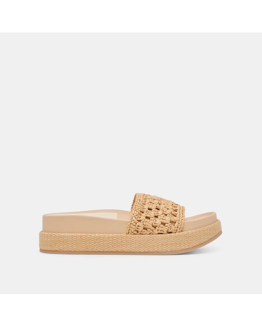 Dolce Vita SIDONA SANDALS LT NATURAL RAFFIA