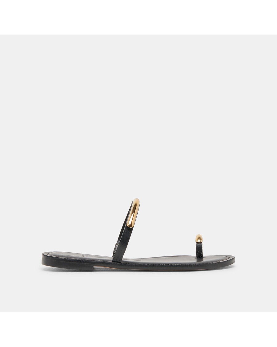 Dolce Vita WINK SANDALS BLACK LEATHER