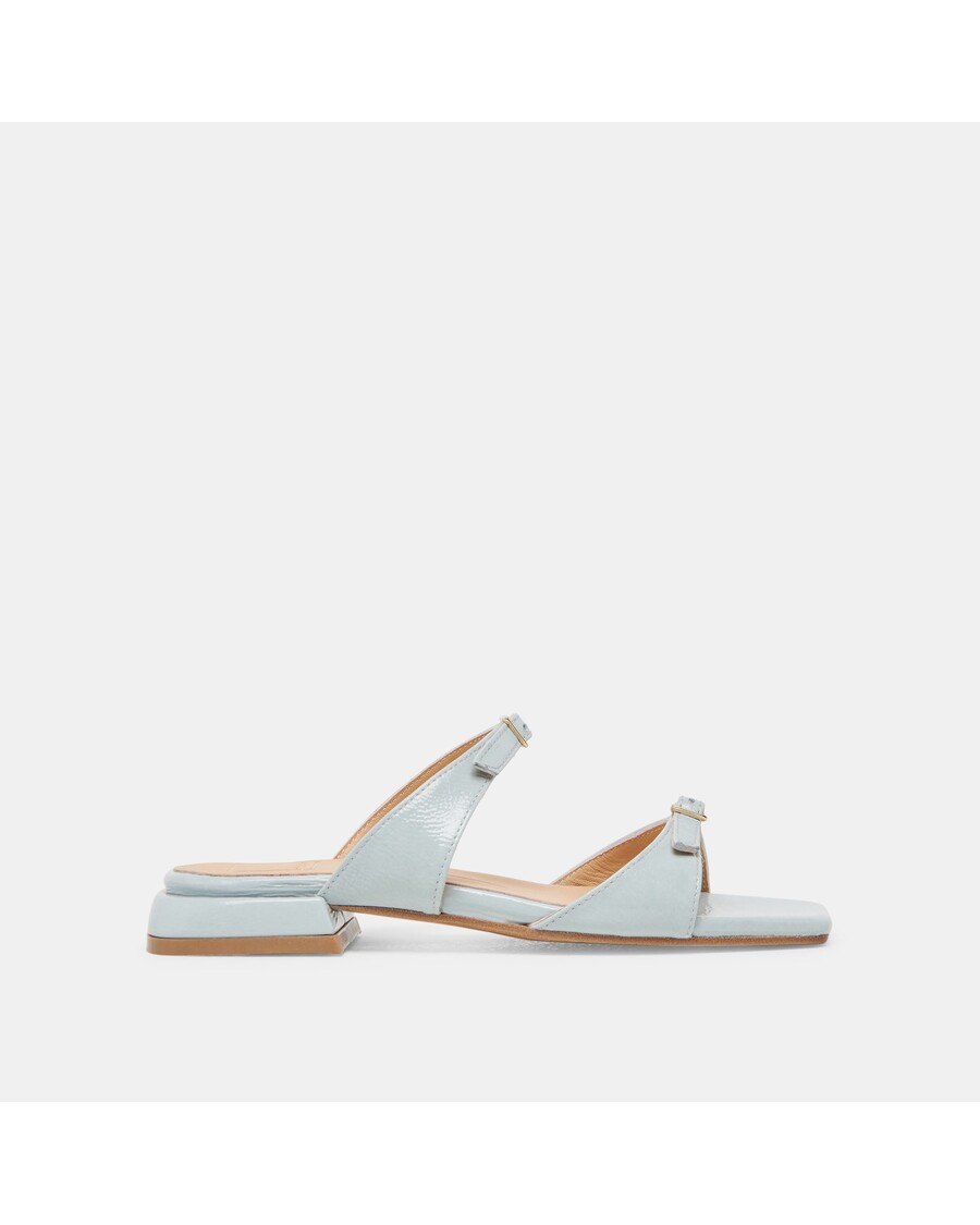 Dolce Vita LAVERN SANDALS ICE BLUE CRINKLE PATENT