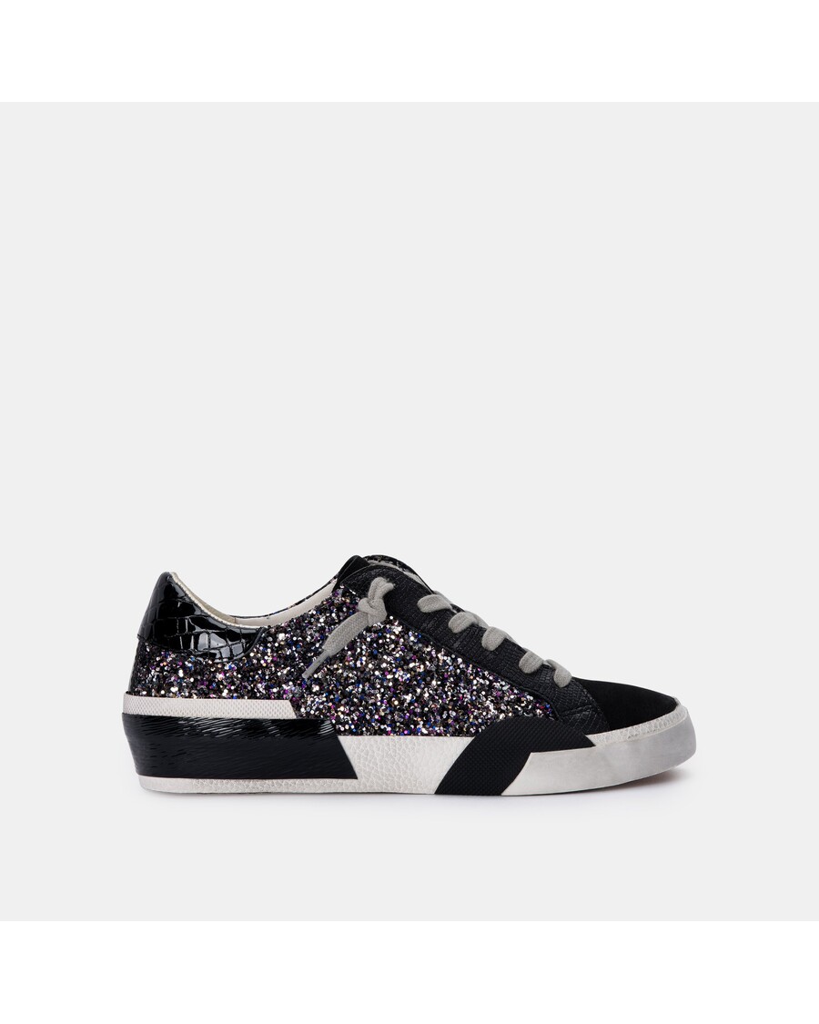 Dolce Vita ZINA SNEAKERS BLACK METALLIC GLITTER