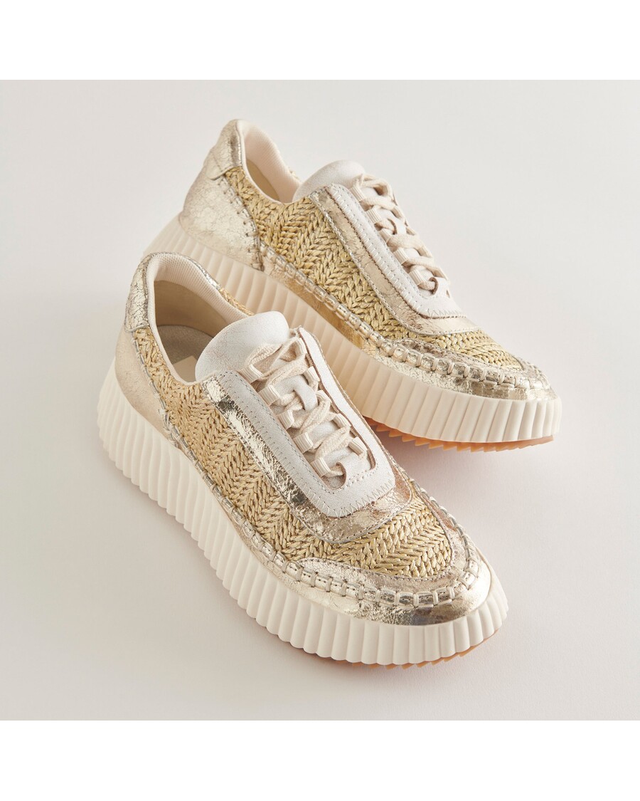 Dolce Vita DOLEN SNEAKERS GOLD KNIT