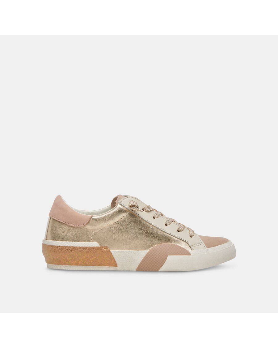 Dolce Vita ZINA SNEAKERS GOLD LEATHER