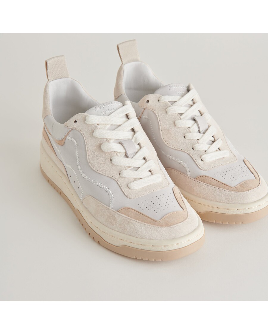 Dolce Vita ADELLA SNEAKERS WHITE DUNE LEATHER