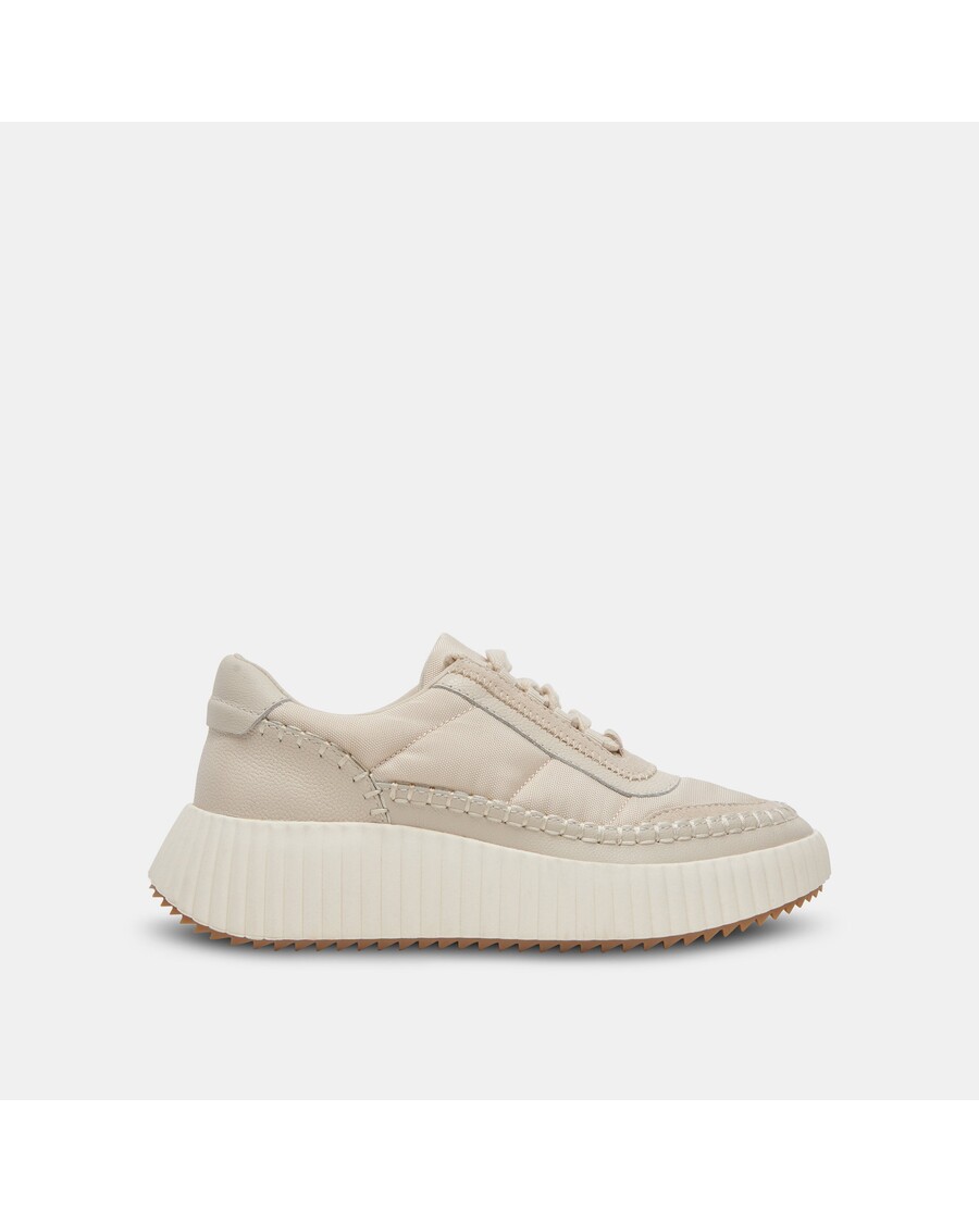 Dolce Vita DOLEN NYLON SNEAKERS IVORY NYLON