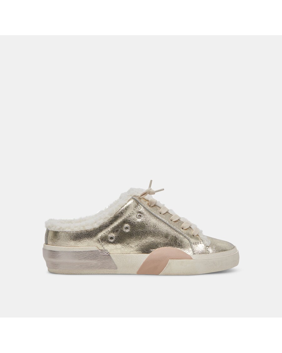 Dolce Vita ZANTEL SNEAKERS PLATINUM DISTRESSED LEATHER