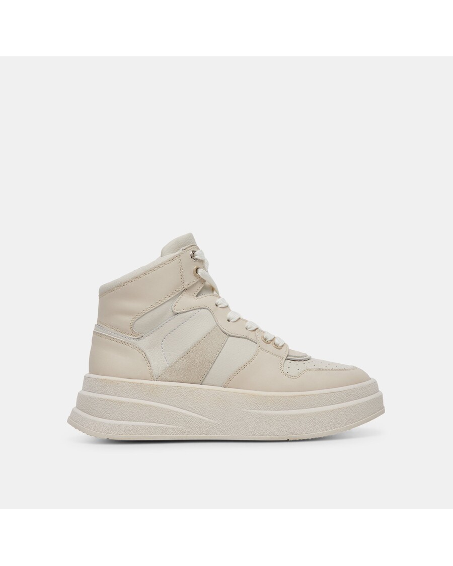 Dolce Vita BRAX SNEAKER IVORY LEATHER