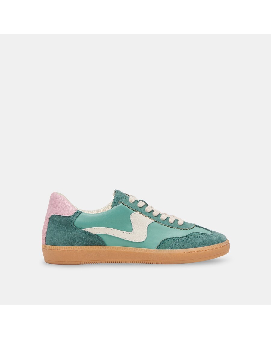 Dolce Vita NOTICE SNEAKERS GREEN SUEDE