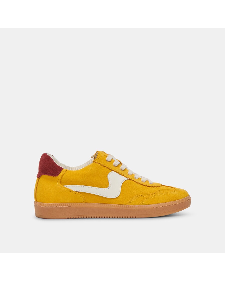 Dolce Vita NOTICE SNEAKERS MUSTARD SUEDE