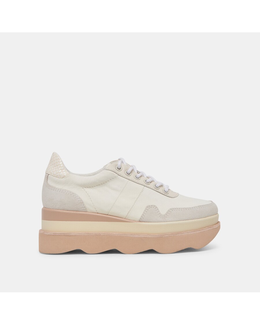 Dolce Vita JAYNE SNEAKERS IVORY NUBUCK