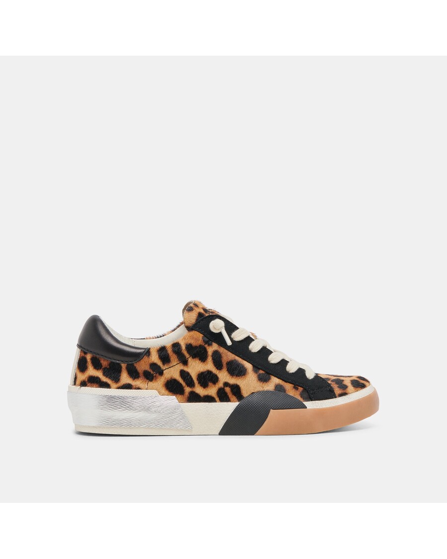 Dolce Vita ZINA SNEAKERS LEOPARD BLACK CALF HAIR