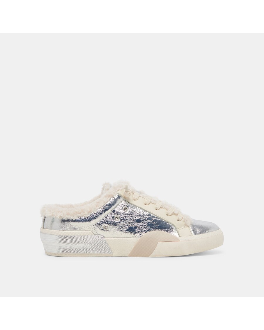 Dolce Vita ZANTEL SNEAKERS SILVER MULTI DISTRESSED LEATHER