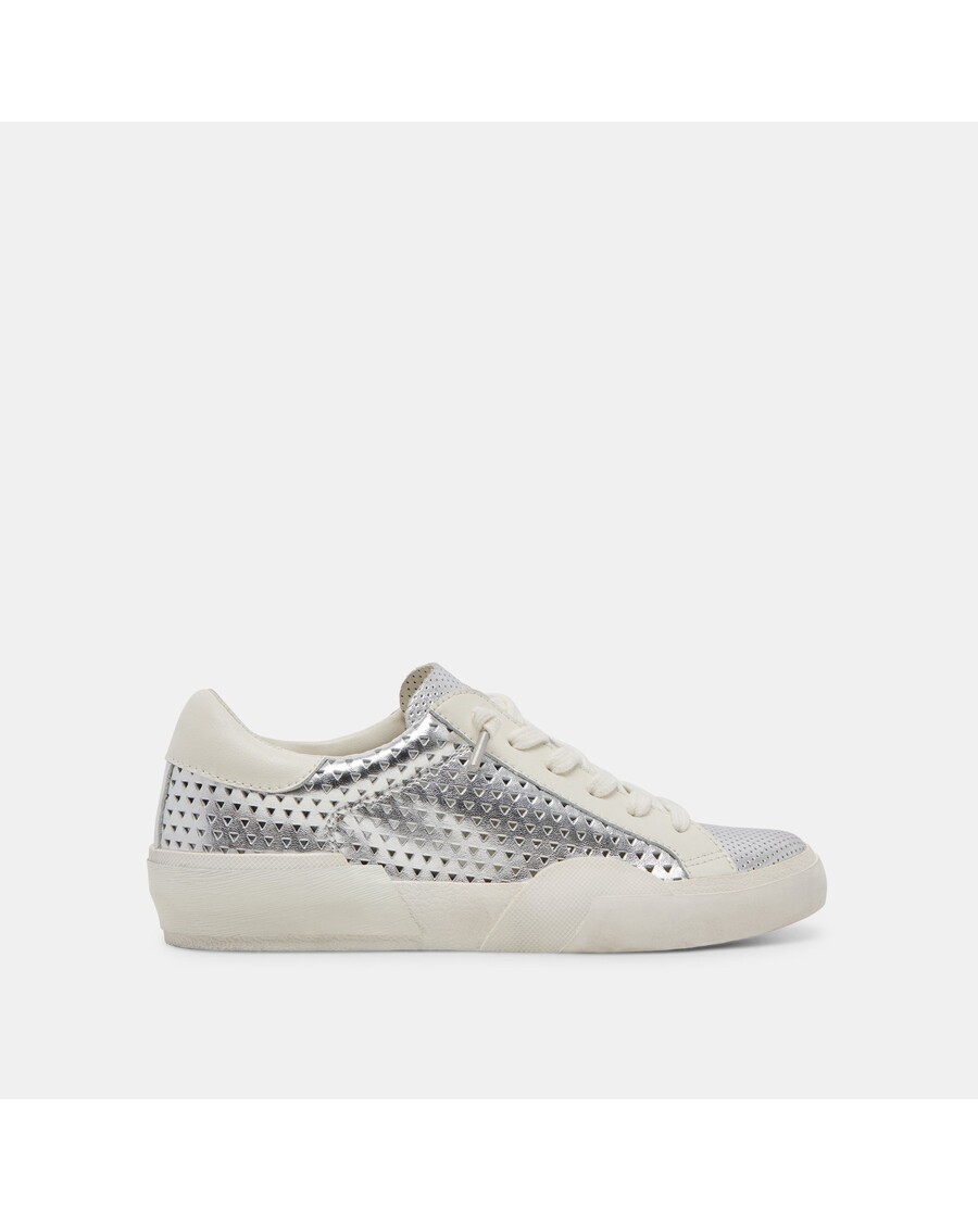 Dolce Vita ZINA PERF 360 SNEAKERS SILVER LEATHER