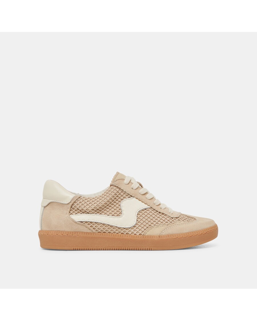 Dolce Vita NOTICE MESH SNEAKERS SESAME WOVEN MESH